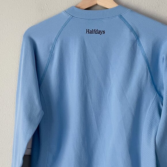 Halfdays Johnson Top in Forget Me Not Blue Size L NWT* - Picture 11 of 14